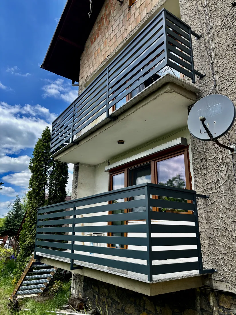 Balustrady zewnętrzne